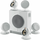 Focal Dôme Flax Pack 5.1, White, Цвет: White