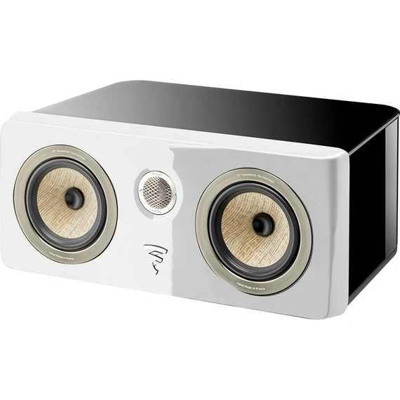 Focal Kanta Center, Black High Gloss - Carrara White, Цвет: Black High Gloss - Carrara White