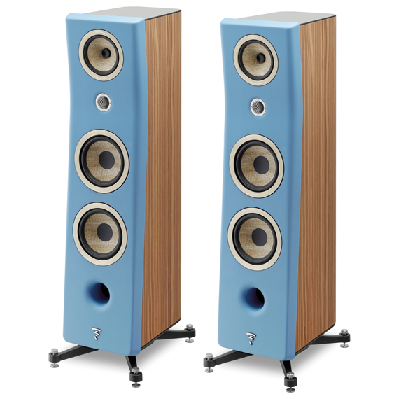 Focal Kanta N°3, Walnut - Gauloise Blue Mat, Цвет:  Walnut - Gauloise Blue Mat