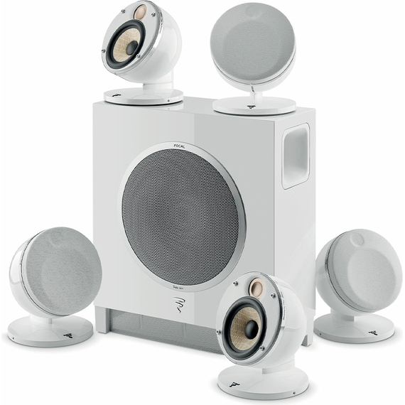 Focal Dôme Flax Pack 5.1, White, Цвет: White