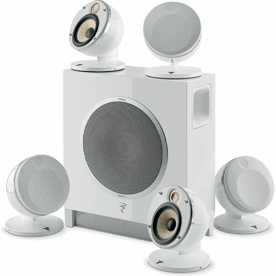 Focal Dôme Flax Pack 5.1, White, Цвет: White