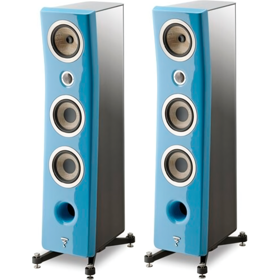 Focal Kanta N°2, Gauloise Blue - Black High Gloss, Цвет: Gauloise Blue - Black High Gloss